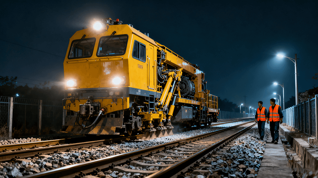 Railway pre-tamping survey using laser alignment tools Railway pre-tamping survey using laser alignment tools