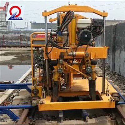 Tamping an der Eisebunn